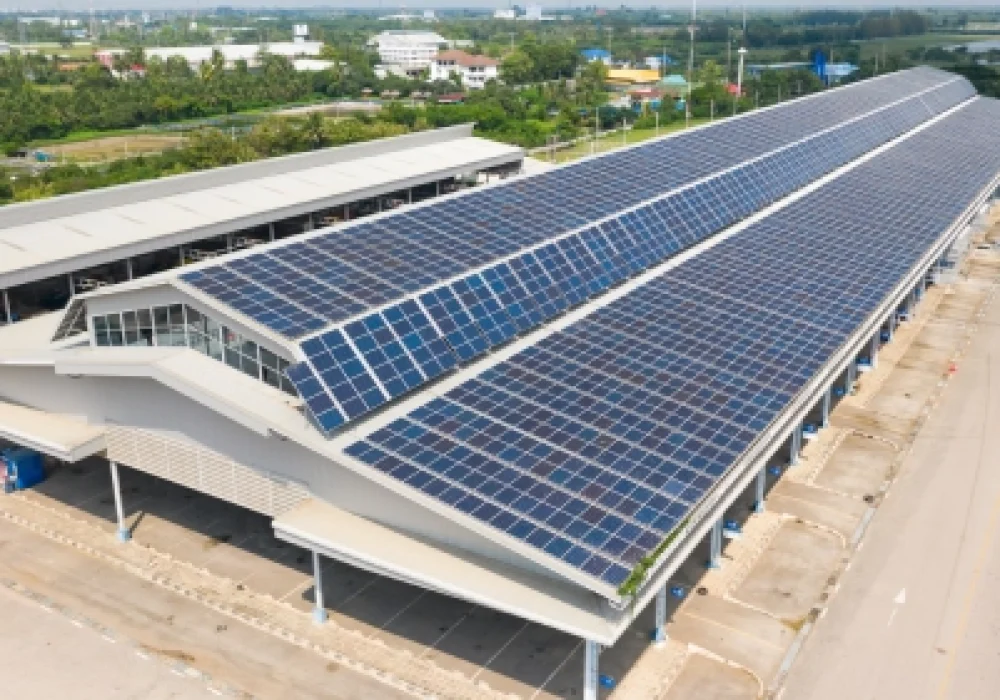 aerial-top-view-solar-cells-roof-solar-panels-installed-roof-large-industrial-building-warehouse